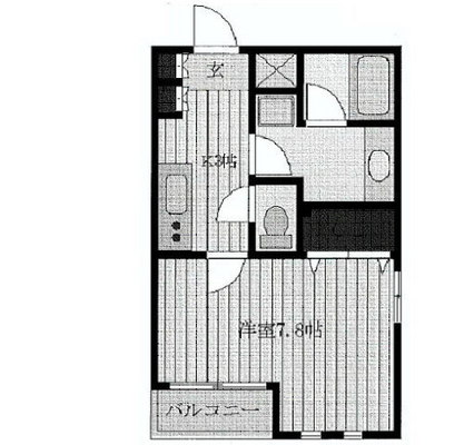 東京都北区王子4丁目 賃貸マンション 1K