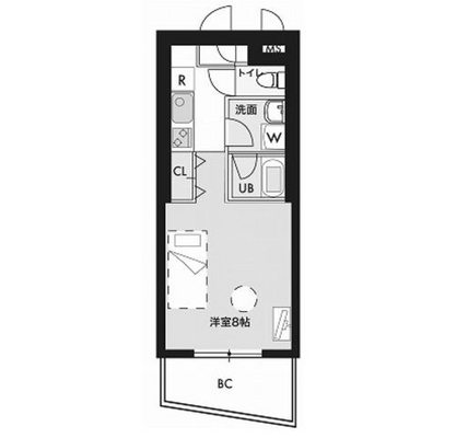 東京都北区王子4丁目 賃貸マンション 1K