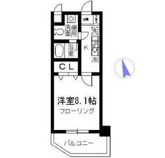 東京都江戸川区上篠崎４丁目 賃貸マンション 1K
