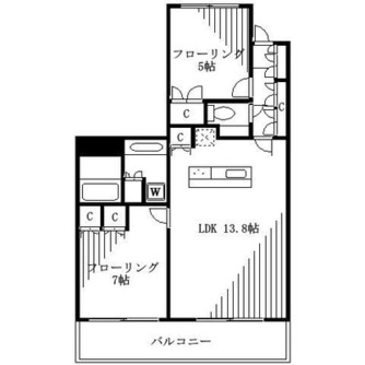 東京都練馬区豊玉中２丁目 賃貸マンション 2LDK