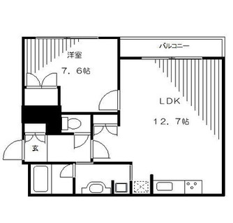 東京都北区田端３丁目 賃貸マンション 1LDK