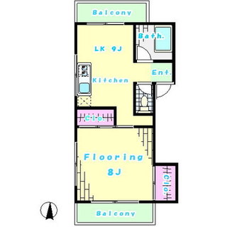 東京都北区上中里２丁目 賃貸マンション 1LK