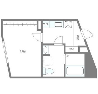 東京都豊島区西巣鴨２丁目 賃貸マンション 1K