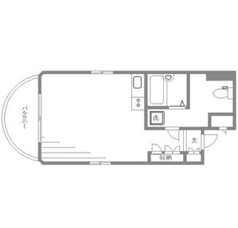 東京都文京区白山１丁目 賃貸マンション 1R