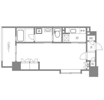 東京都新宿区下落合３丁目 賃貸マンション 1K