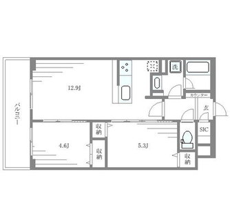 東京都北区王子３丁目 賃貸マンション 2LDK