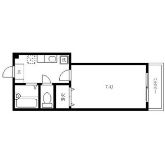 東京都北区田端新町３丁目 賃貸マンション 1K