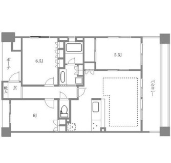 東京都板橋区東坂下１丁目 賃貸マンション 3LDK