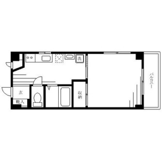 東京都北区豊島１丁目 賃貸マンション 1DK