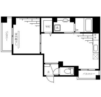 東京都新宿区早稲田鶴巻町 賃貸マンション 1LDK