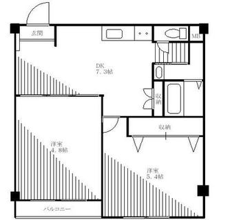 東京都豊島区池袋本町４丁目 賃貸マンション 2DK
