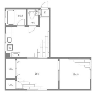 東京都文京区目白台１丁目 賃貸マンション 2K