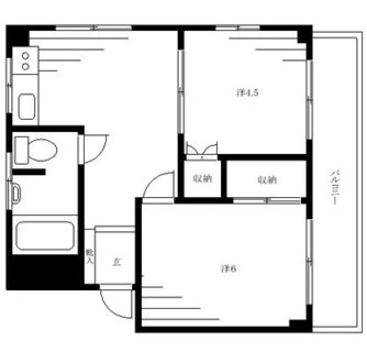 東京都北区田端４丁目 賃貸マンション 2DK