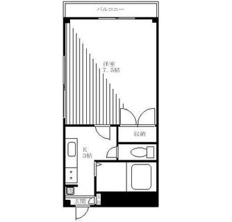 東京都北区堀船１丁目 賃貸マンション 1K